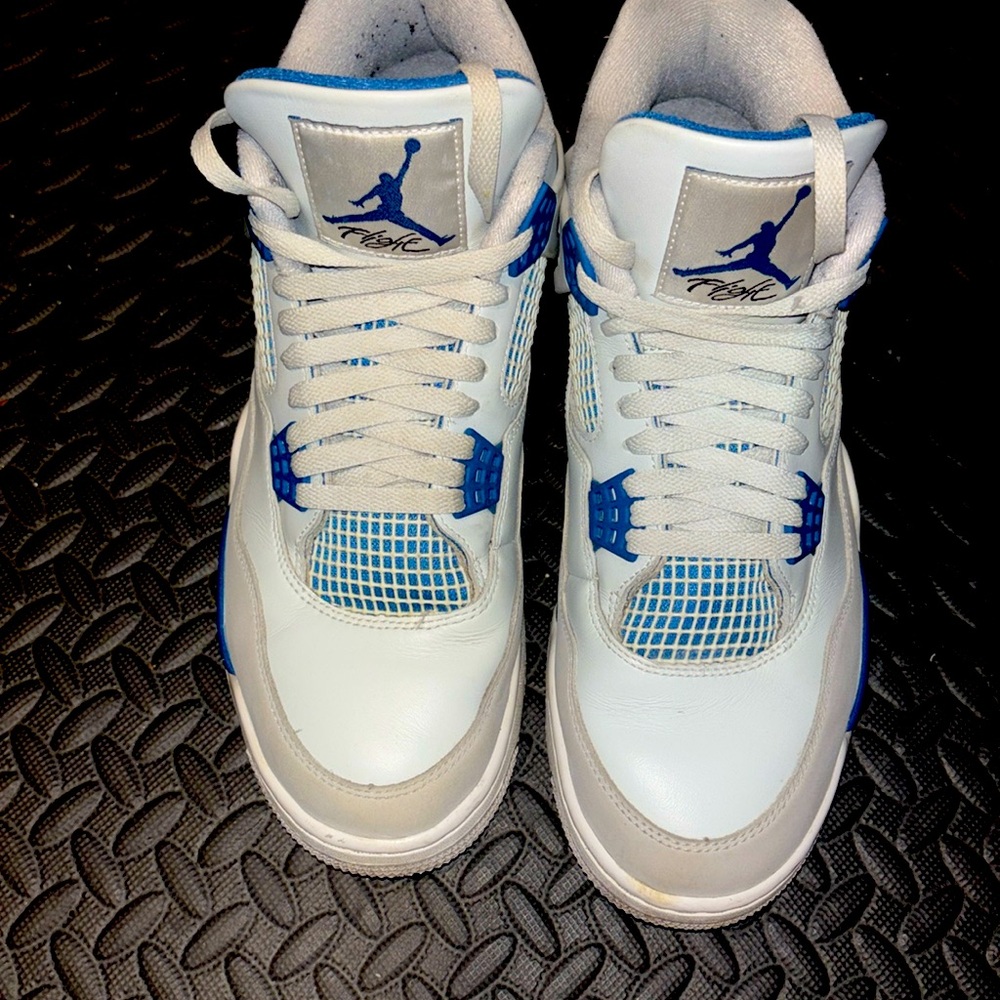 Jordan 4s military blue